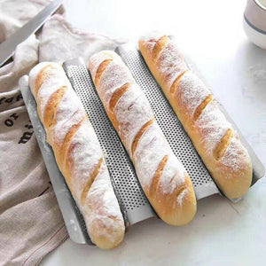 French Bread Magic: Carbon Steel Baguette Pan
