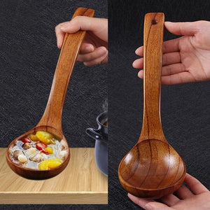 Discover Culinary Excellence with Our Long Handle Wooden Spoon