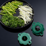 Green Onion Easy Slicer  Shredder Plum Blossom Cut Green Onion