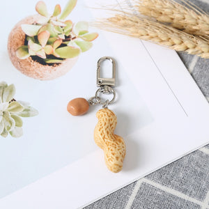 Adorable Peanut Delight Keychain