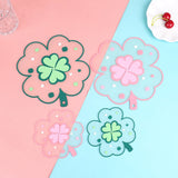 Cherry Lucky Clover Blossom Heat Insulation Pad Coaster