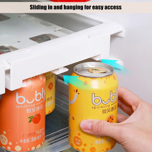 Beer Soda Can Storage Rack - Refrigerator Organizer