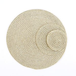 Nordic Woven Heat Pad Coaster Placemats
