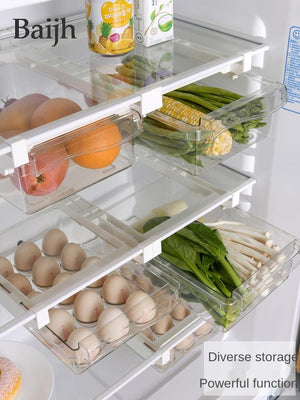 Kitchen Clear Fridge Organizer
