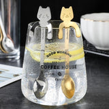 Lovely Cat Stainless Steel Coffee Tea Spoon