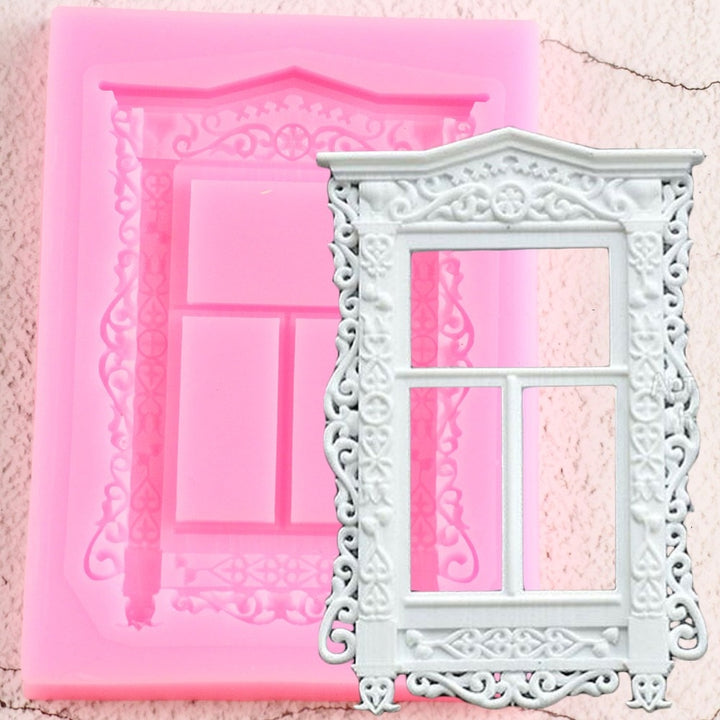 Beautiful Window Mold: Silicone Elegance for Your Creations