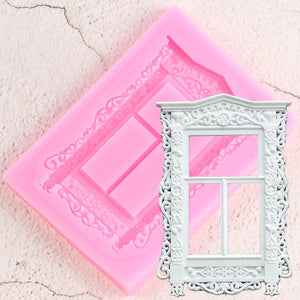 Beautiful Window Mold: Silicone Elegance for Your Creations