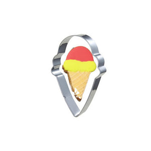 Stainless Steel Ice Cream Cone Cookie Cutter