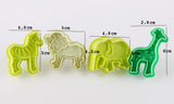 Whimsical Animal Cookie Stamps Set