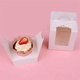 Cute Mini Cupcake Box With Window - Perfect for Every Occasion