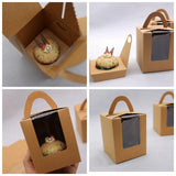 Cute Mini Cupcake Box With Window - Perfect for Every Occasion