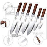 Chef Knives Set, High Carbon Steel