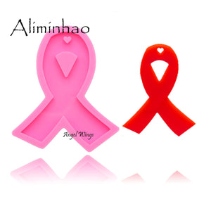 Cancer Bow Silicone Mold - Premium Quality for Delicate Creations