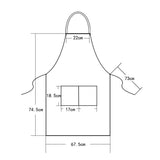 Solid Color Kitchen Aprons - Elegance in Every Task