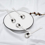 4 Pcs Stainless Steel Musical Coffee Spoons