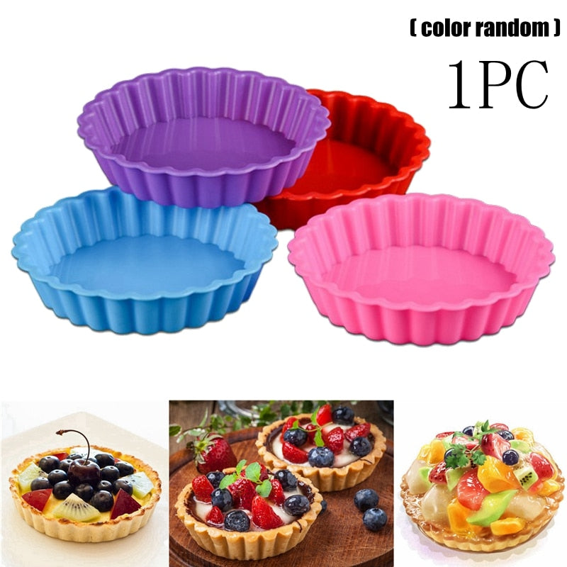 Versatile Silicone Tart Mold Set - Main Image