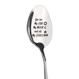 Stainless Steel Spoons With Love Notes