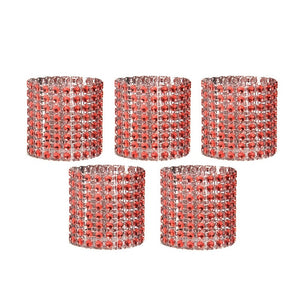Classic Elegance: Set of 10 Stylish Napkin Rings