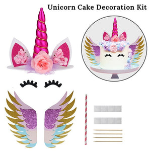 Magical Unicorn Cake Topper Set