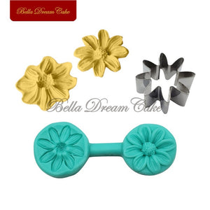 Flower Petal Silicone Molds & Cutter - 4 Styles