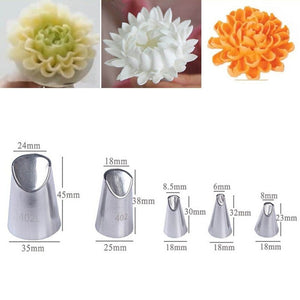 Stainless Steel Cake Icing Piping Nozzle