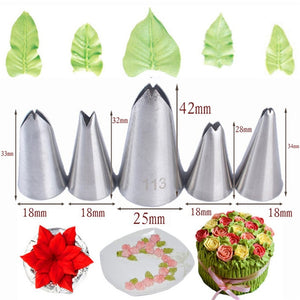 Stainless Steel Cake Icing Piping Nozzle