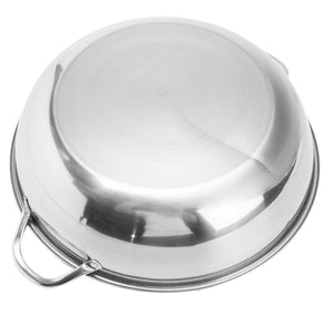 Twice the Flavor: Stainless Steel Dual Section Hot Pot