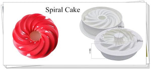 Multiple Shapes Silicone Cake Decorating Mold