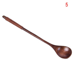 Nature's Ladle: Bamboo Wooden Soup Spoon