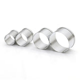 Stainless Steel Round Cake Biscuit Cookie Cutters