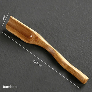 Natural Bamboo Tea Spoon: Eco-Friendly Elegance