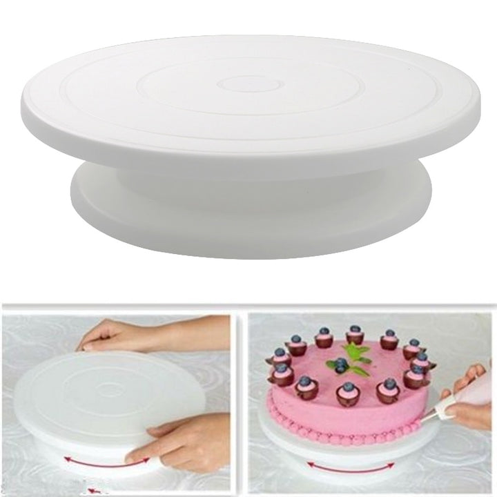 10 Inch Cake Rotating Anti-skid Round Cake Turntable Stand