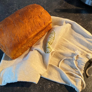 Reusable Drawstring Bread Bag For Loaf