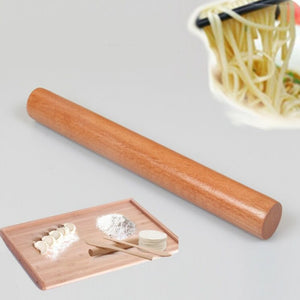 Solid Natural Wood Dough Rollers