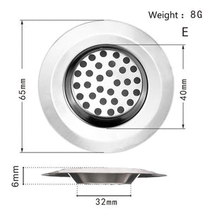 Culinary Essential: Stainless Steel Sink Strainer