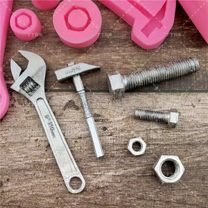 The Mechanics Tool Kits Molds - DIY Silicone Masterpieces