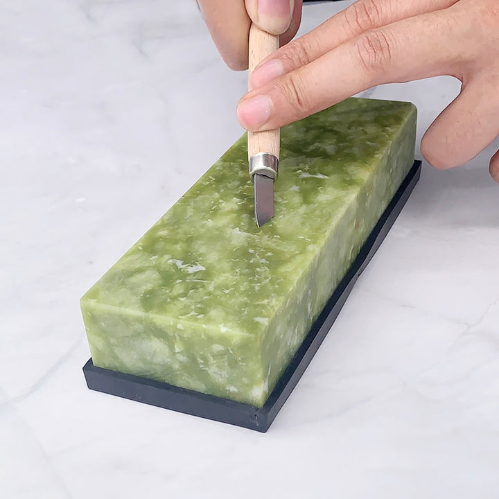 Unleash Precision: Green Agate Sharpening Stone Mastery