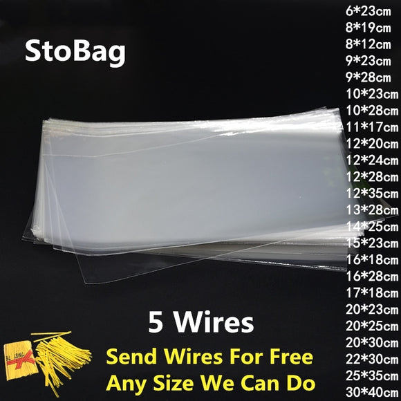 StoBag Clear Plastic Bag