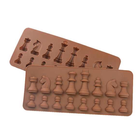 Chess Set Chocolate Molds - Checkmate in Chocolate