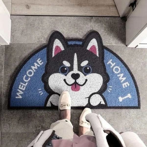 Beautiful Welcome Home Cat Dog Mat Non-slip