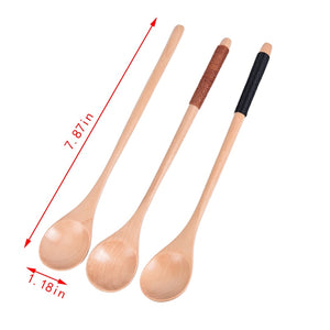 Nature's Ladle: Bamboo Wooden Soup Spoon