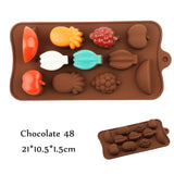 High Quality Chocolate Silicone Molds 3D Shapes