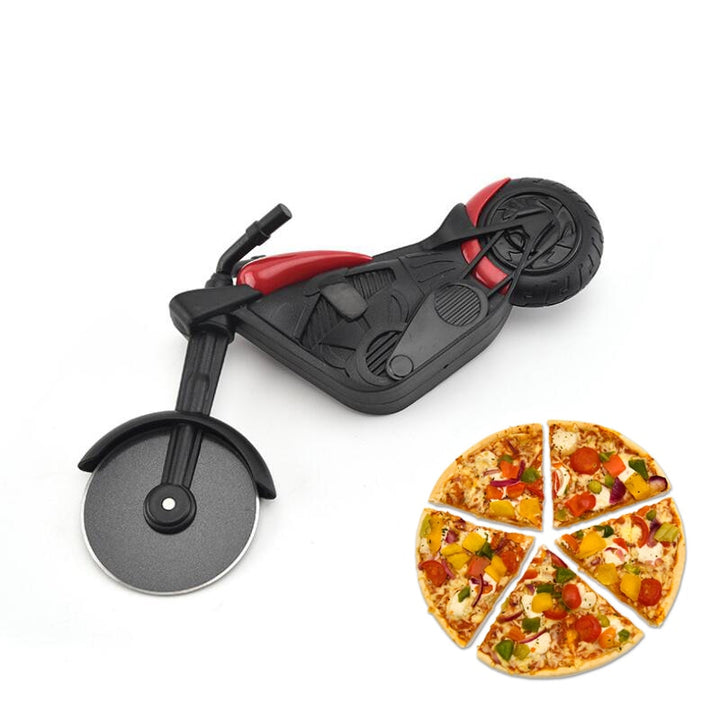 Motorcycle Pizza Cutter Revs Up Your Meals!