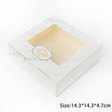 5-Piece Baking Packing Boxes with Clear Window
