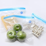 17/20pcs Vacuum Bags With Sealing Clips Reusable Food Storage