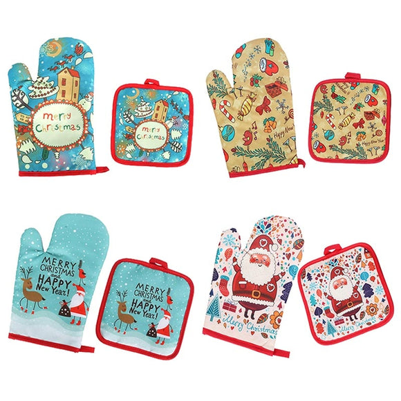 Get Festive with Christmas Baking Oven Gloves!