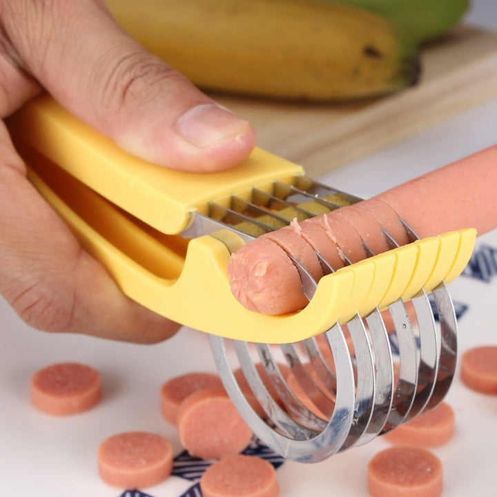 Culinary Precision: Stainless Steel Slicer