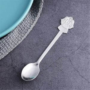 Merry Christmas Stainless Steel Spoon - Festive Table Delight!