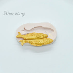 3D Koi Fish Mold - Dive into Delectable Artistry