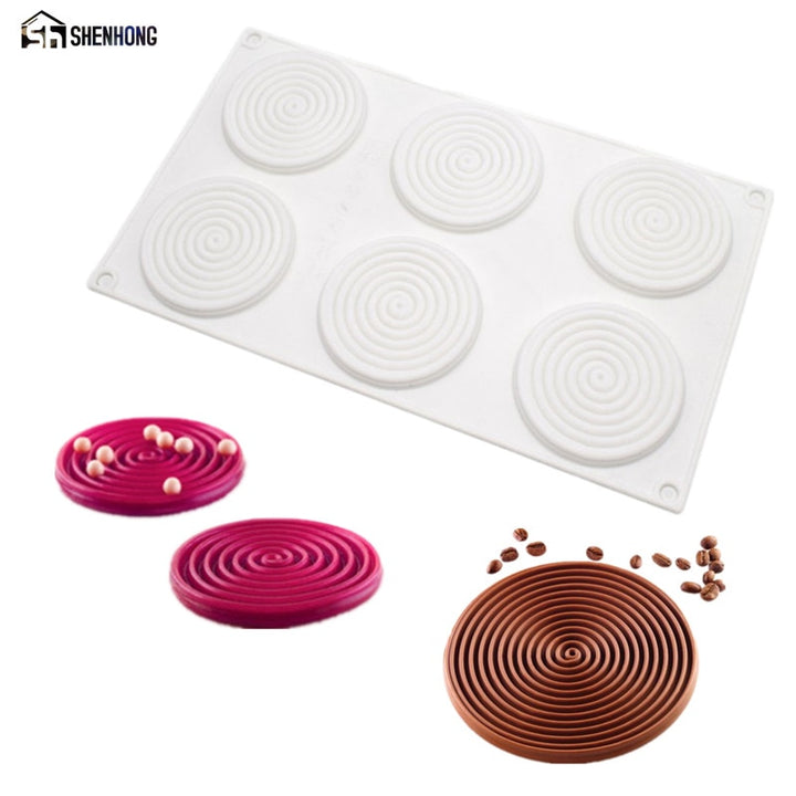 Get Creative with Our Spiral Shape Silicone Mold